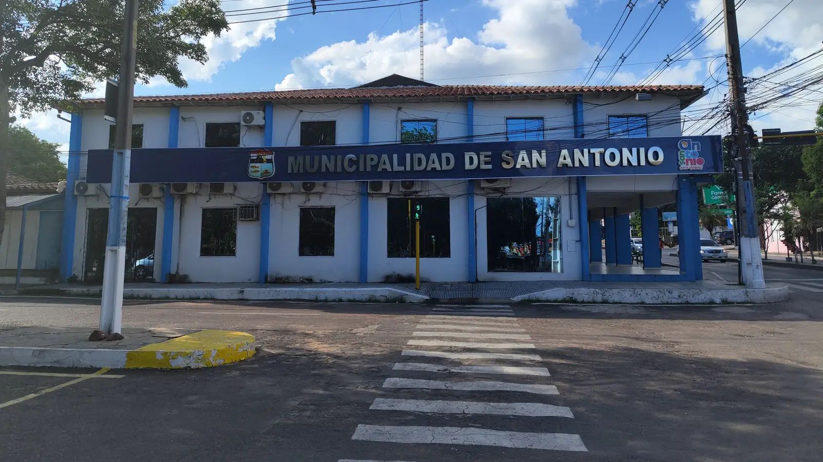 Sede de la Municipalidad de San Antonio, en el departamento Central: la licencia de conducir en Paraguay se renueva ante la municipalidad que la emitió