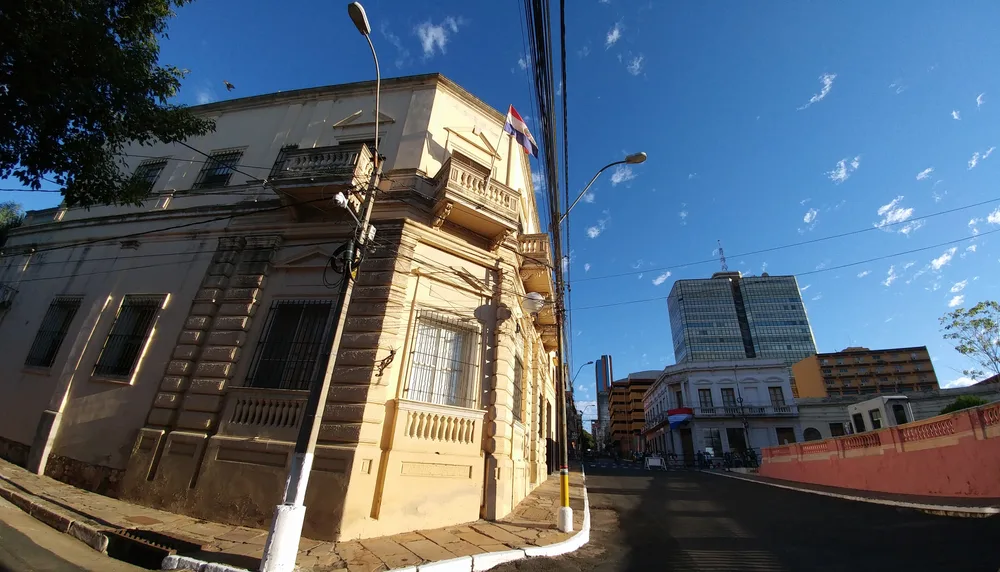 Centro de Asunción, donde operan los contribuyentes que tramitan el RUC en Paraguay